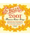 Jeu de cordes classiques Série 2001 Flamenco Tension medium