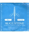Corde unité Mi grave - nylon filé argenté - tension bleue forte