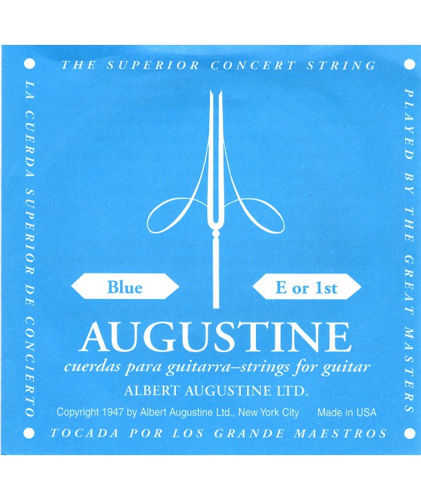 Corde unité Mi aigu - nylon standard - tension bleue forte