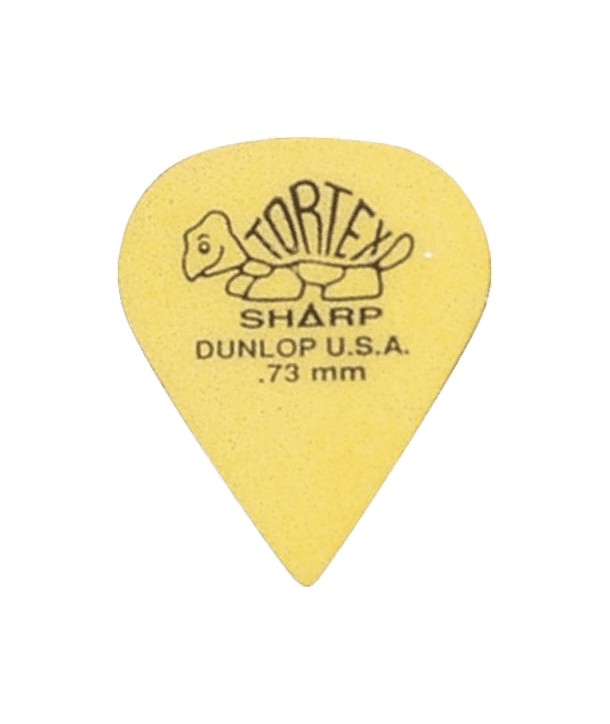 Lot de 6 médiators Tortex SHARP 0,73 MEDIUM-SOUPLE