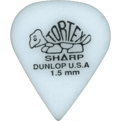 Lot de 6 médiators Tortex Sharp 1,50 Extra-dur