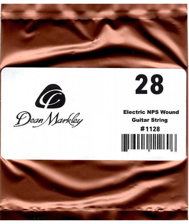 Einzelsaite für E-Gitarre Coated Nickel 28