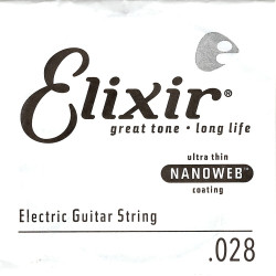 Corde unité 28 électrique gainée Nanoweb acier filé nickel  