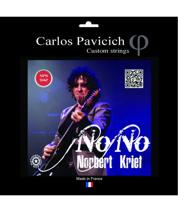 Jeu de cordes électriques Nono Krief signature 09-42