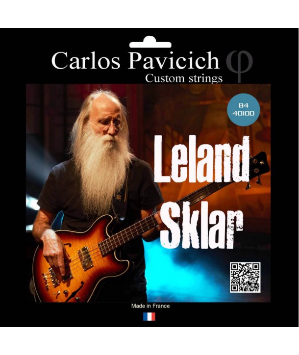 Jeu de cordes Basse NICKEL STEEL Bass Leland Sklar Signature 40-100