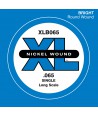 Corde à l'unité basse 65 XL nickel file rond 