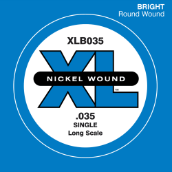 Corde à l'unité basse 35 XL nickel file rond 