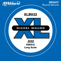 Corde à l'unité basse 32 XL nickel file rond 