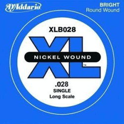 Corde à l'unité basse 28 XL nickel file rond 