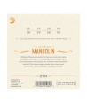 Jeu de 8 cordes pour Mandoline en phosphore bronze Medium 11-36