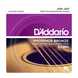 Jeu de cordes Folk Phosphore-Bronze High Strung/Nashville Tuning 10-27 