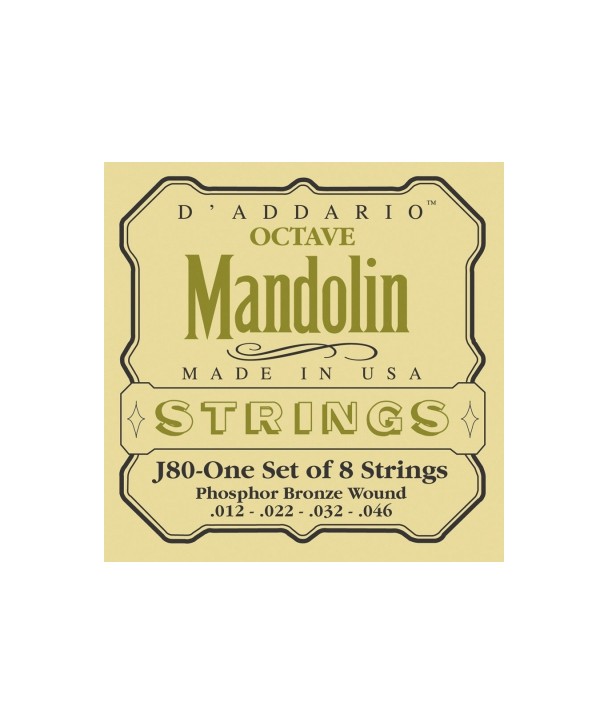 Jeu de cordes pour Mandoline Acoustique en phosphore bronze Bluegrass