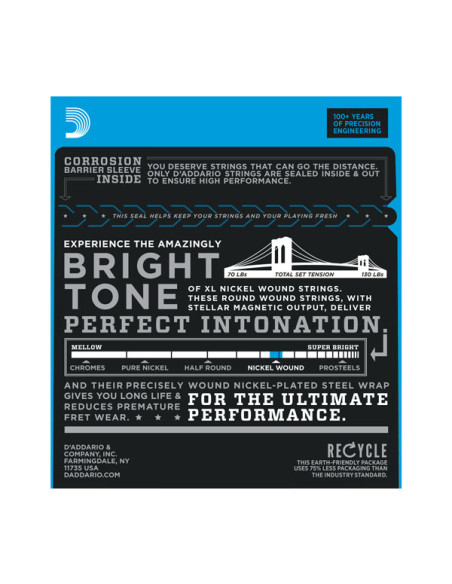 Electric strings set XL Regular Light 10-46