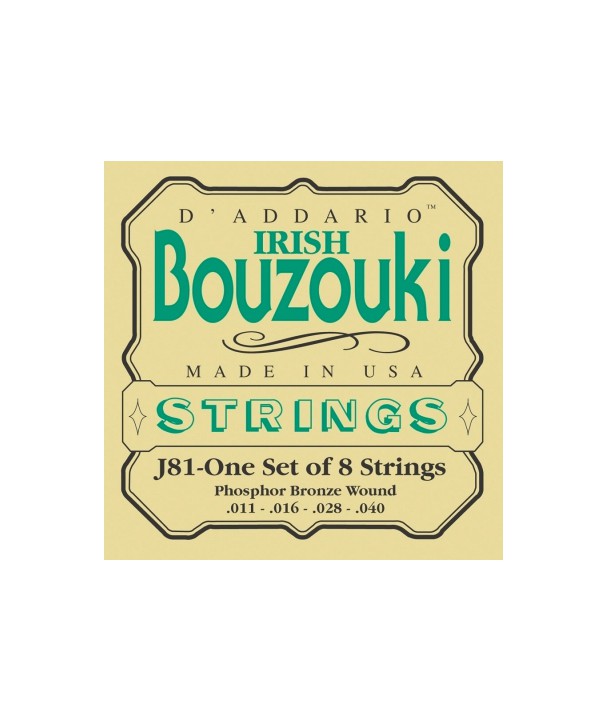Jeu de cordes pour Bouzouki Phosphore Bronze