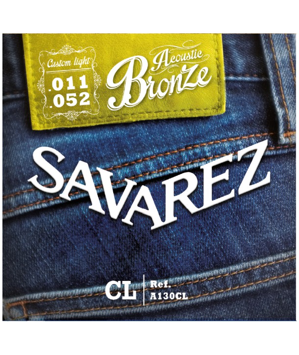 Jeu de cordes folk Bronze custom light 11-52