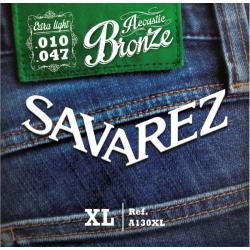 Jeu de cordes folk Bronze Extra light 10-47