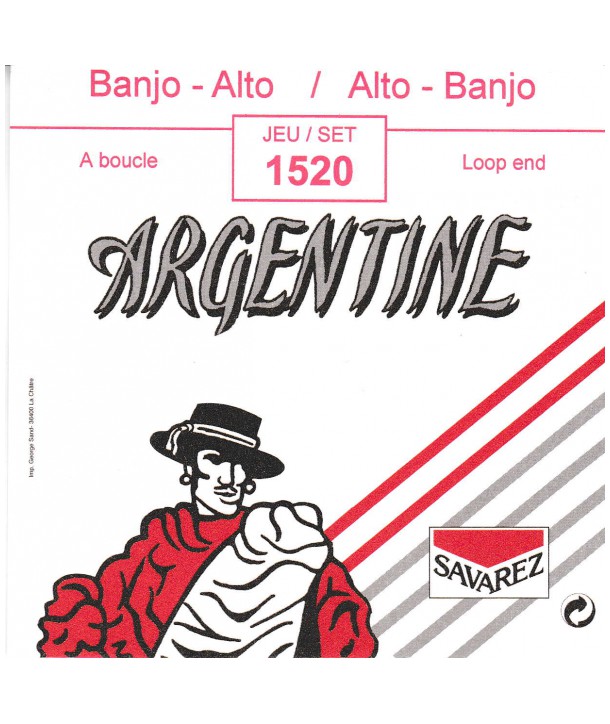 Jeu de cordes pour Banjo Alto Savarez