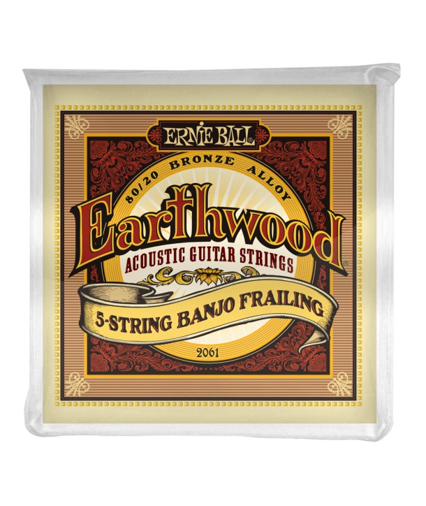 Jeu de cordes pour Banjo 5 cordes Bronze Frailing Earthwood