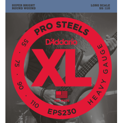Jeu de cordes Basse Prosteel Heavy 55-110
