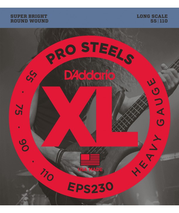 Jeu de cordes Basse Prosteel Custom light 40-100