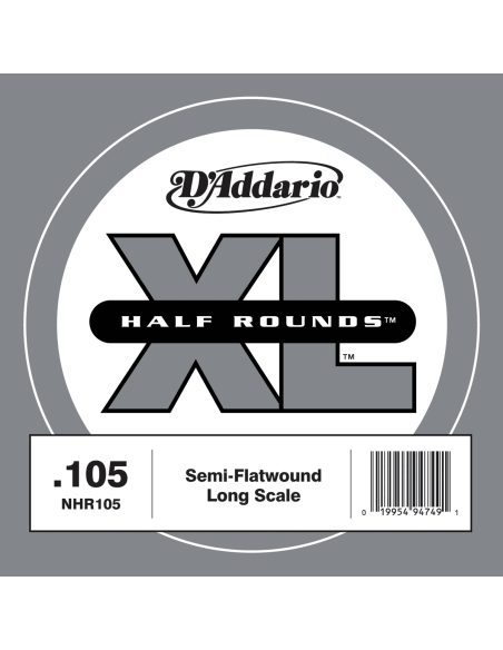 XL Half Rounds Single 105XL Half Rounds Single 100
