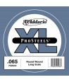 XL ProSteels Round Wound Single 65