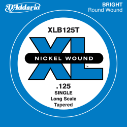 Corde à l'unité basse 125 XL nickel file rond Tapered