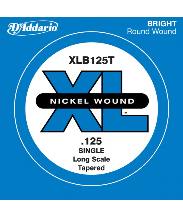 Single XL Nickel Wound 125 Long Scale