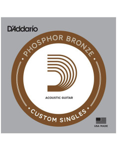 Acoustic single Phosphor Bronze wound 020