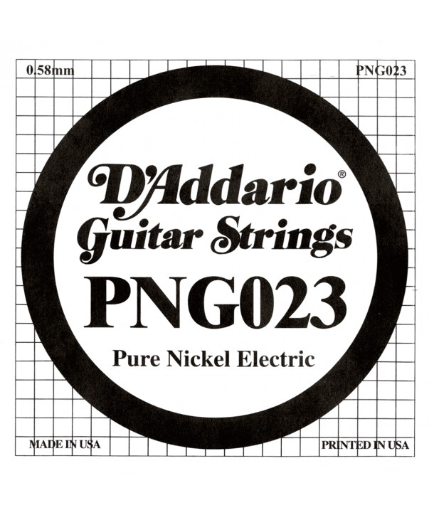 Corde unité 23 électrique pur nickel