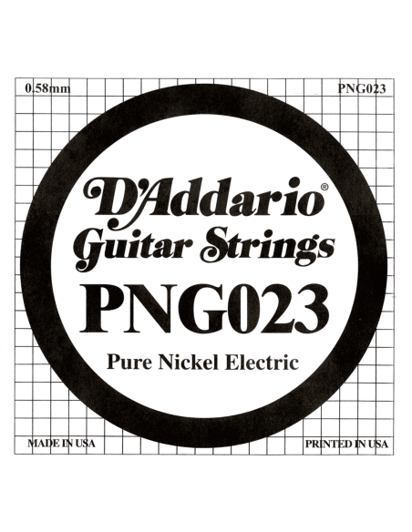XL Pure Nickel Wound Electric Single 023