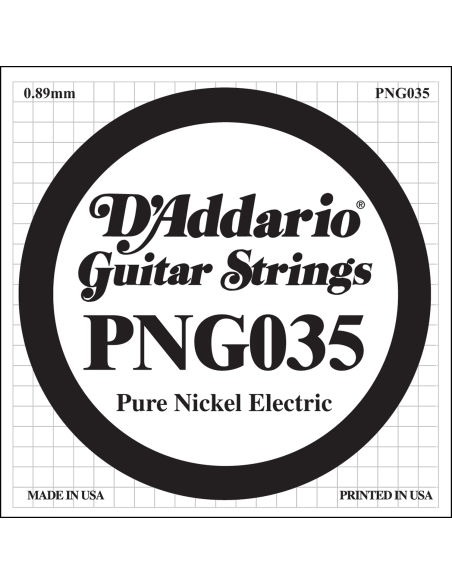 Corde unité 35 électrique pur nickel