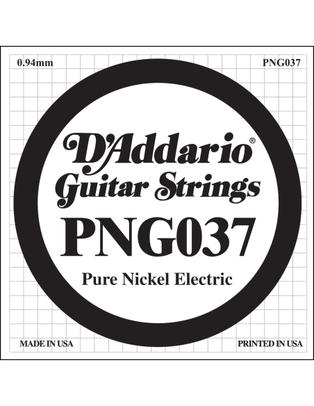 Corde unité 35 électrique pur nickel