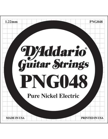 Corde unité 48 électrique pur nickel