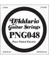 Cuerda suelta para guitarra eléctrica Pure Nickel 048
