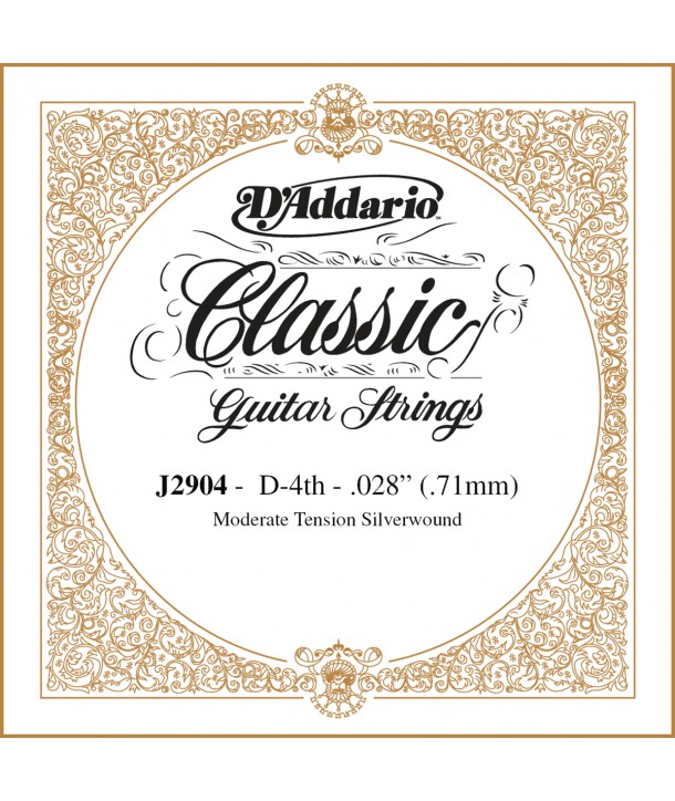 Classic Single Silver Wound 4th Moderate Tension