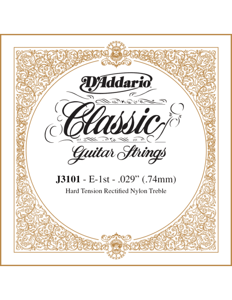 Classic Single Rectified Nylon 1st Hard Tension
