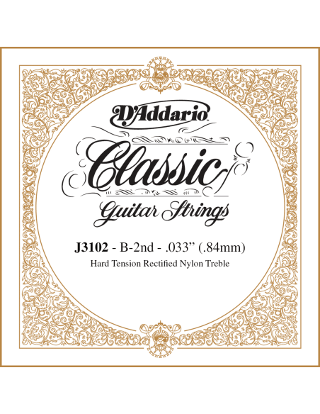 Classic Single Rectified Nylon 2nd Hard Tension