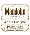 Single Mandolin 80/20 Bronze Wound 4th