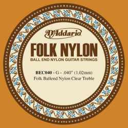 Corde à l'unité Folk Nylon à boule 40