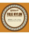 Single Classical/Folk Guitar Nylon 040 Ball End