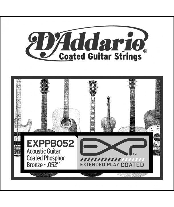 Cuerda Suelta Acústica 52 EXP Coated Fósforo-Bronce