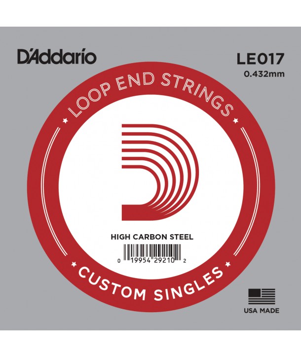 Single Plain Steel 017 Loop End