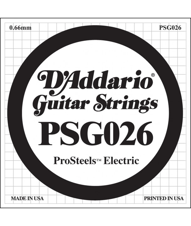 Cuerda suelta para guitarra eléctrica Prosteels 026