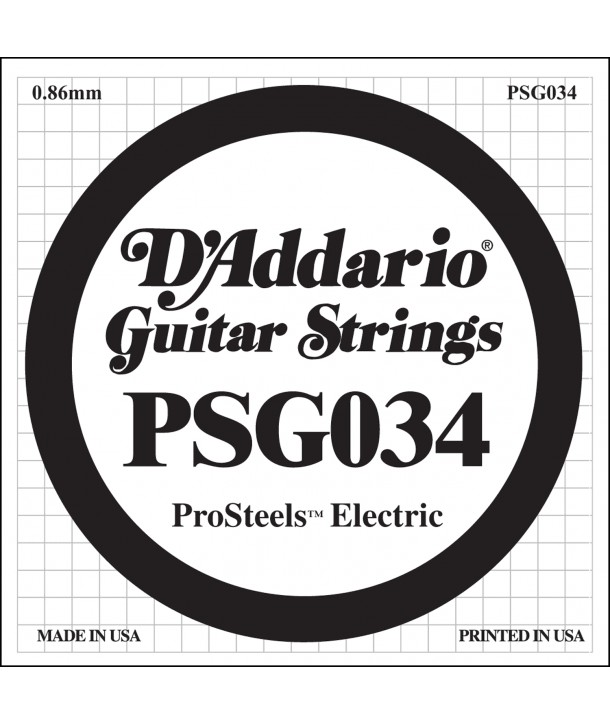 Einzelsaite für E-Gitarre XL Prosteels 034