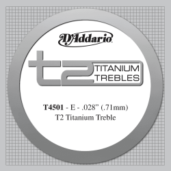 Corde à l'unité Titanium Mi aigu Tension normale