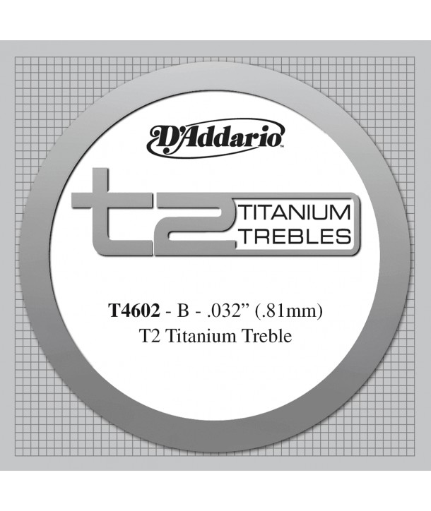 Single T2 Titanium .032 Hard