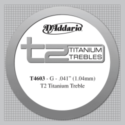 Corde à l'unité Titanium Sol Tension forte