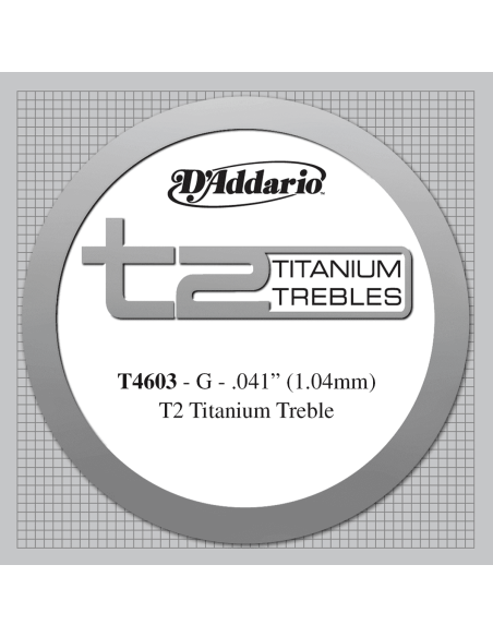 Corde à l'unité Titanium Sol Tension forte