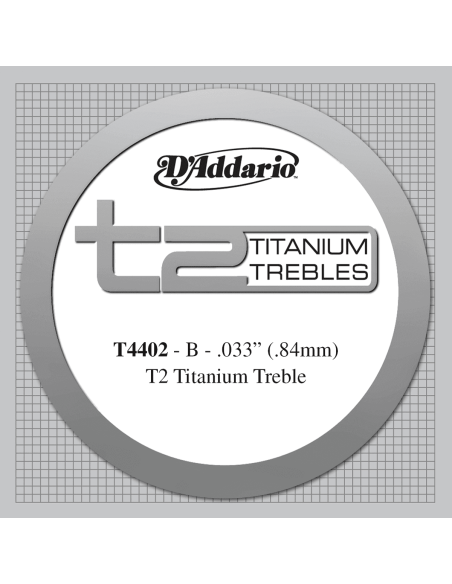 Single T2 Titanium .033 Extra-Hard